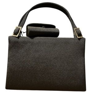 Kenneth Cole Reaction elegant black evening bag & Lipstick holder
